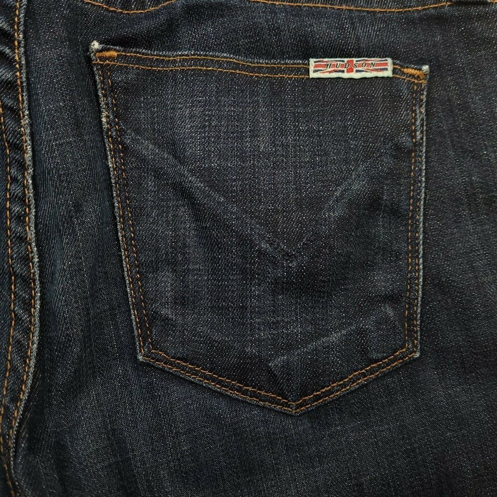 Hudson Colette Mid Rise Ankle Skinny Jeans Women’s Size 26 Distressed Stretch - Picture 12 of 12